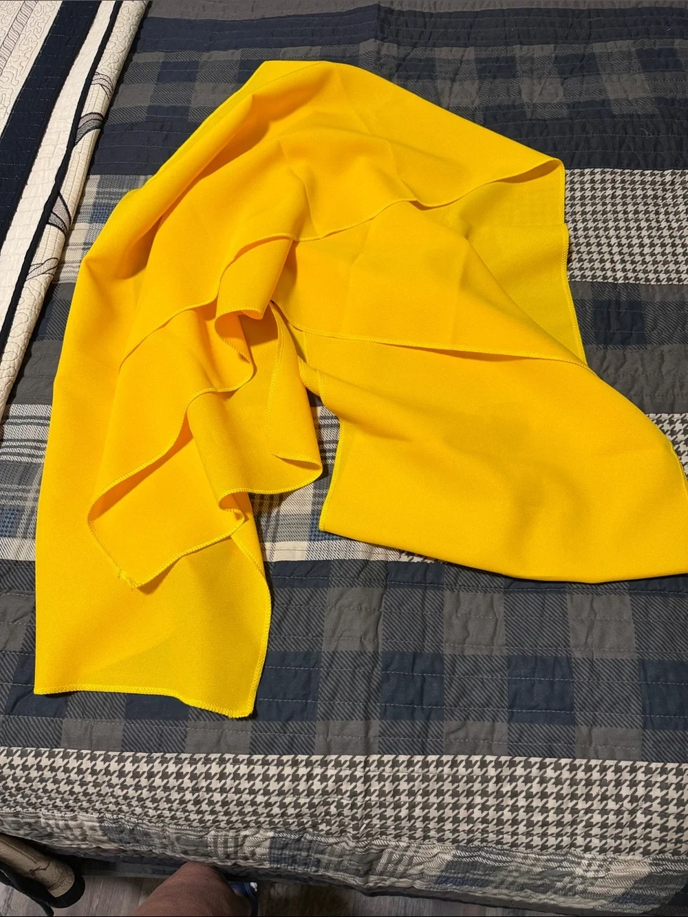 Bright Yellow Home Accent Throw - Unbranded